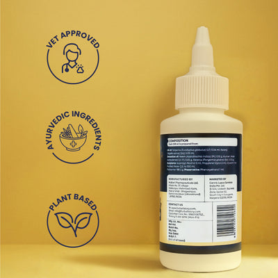 Clear Ear: Natural Antiseptic Ear Drops for Dogs (100ml)