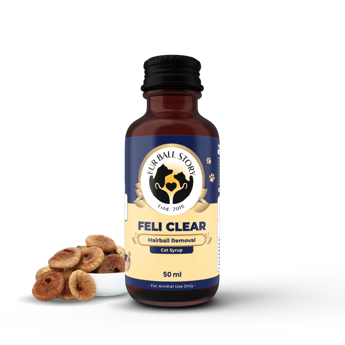 Feli Clear - Hairball Remover Syrup for Cats | 50ml
