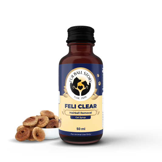 Feli Clear - Hairball Remover Syrup for Cats | 50ml