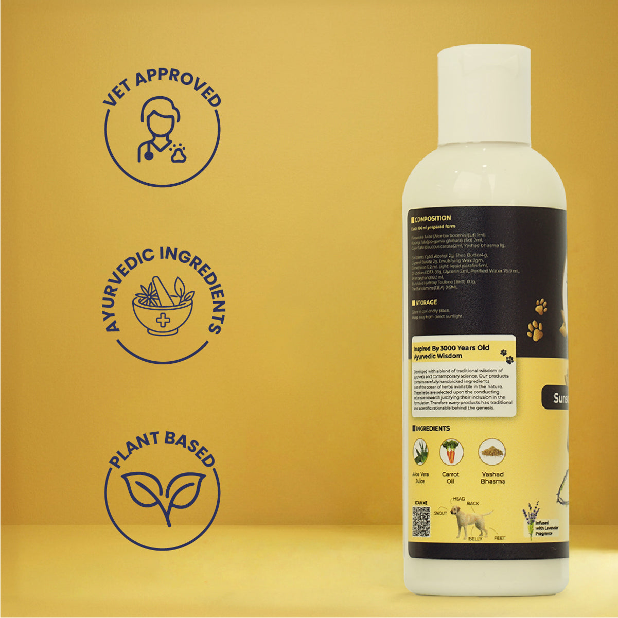 Cool Pet: Moisturising Sunscreen For Dogs - 100 ml