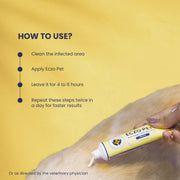 Eczo Pet Cream: Treats Skin Infections In Dogs & Cats - 60gm