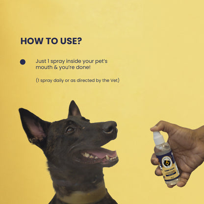 Canni Clean: Dental Spray For Oral Hygiene In Dogs & Cats - 100ml