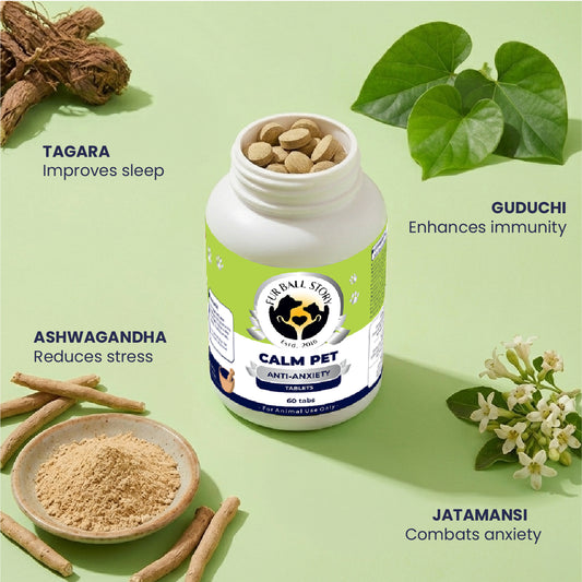 Calming Tablets for Dogs, Calming Tablets for Cats, Dog Calming Supplement, Cat Calming Supplement, Dog Anxiety Relief, Cat Anxiety Relief