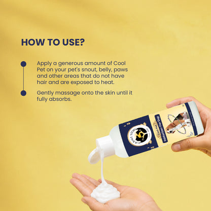 Cool Pet: Moisturising Sunscreen For Dogs - 100 ml