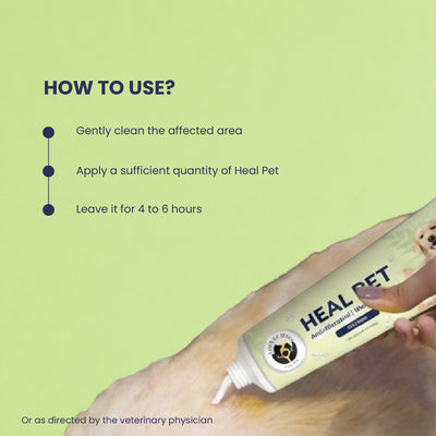 Heal Pet: Wound Healing Cream For Dogs & Cats - 60gm