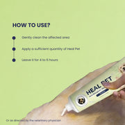 Heal Pet: Wound Healing Cream For Dogs & Cats - 60gm
