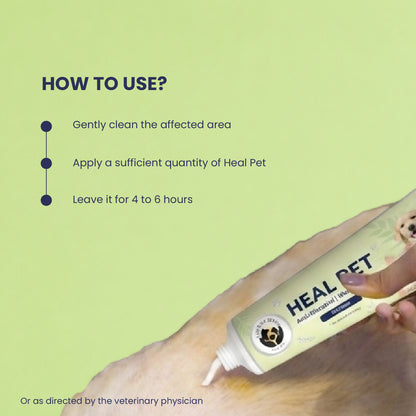 Heal Pet: Wound Healing Cream For Dogs & Cats - 60gm