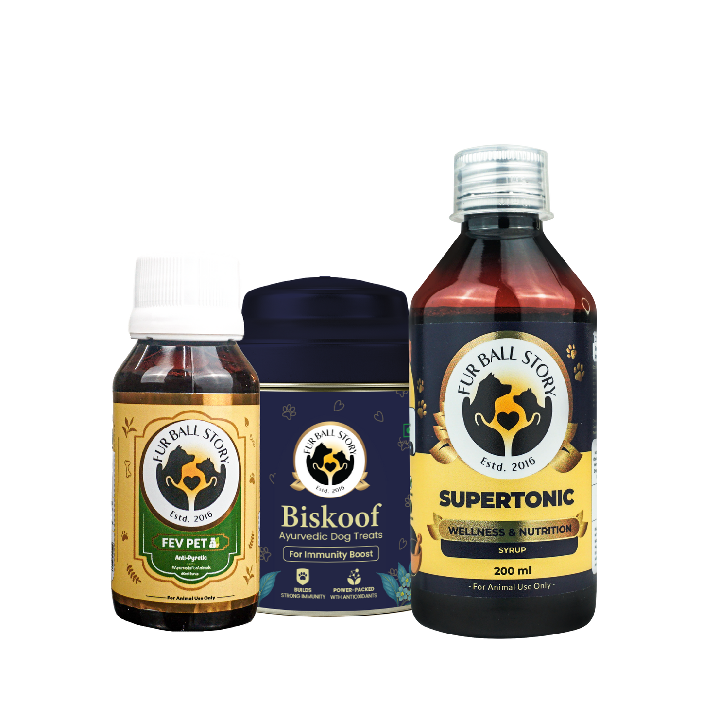 Fev Pet: Fever, Cough & Cold Relief Syrup For Dogs & Cats - 60ml