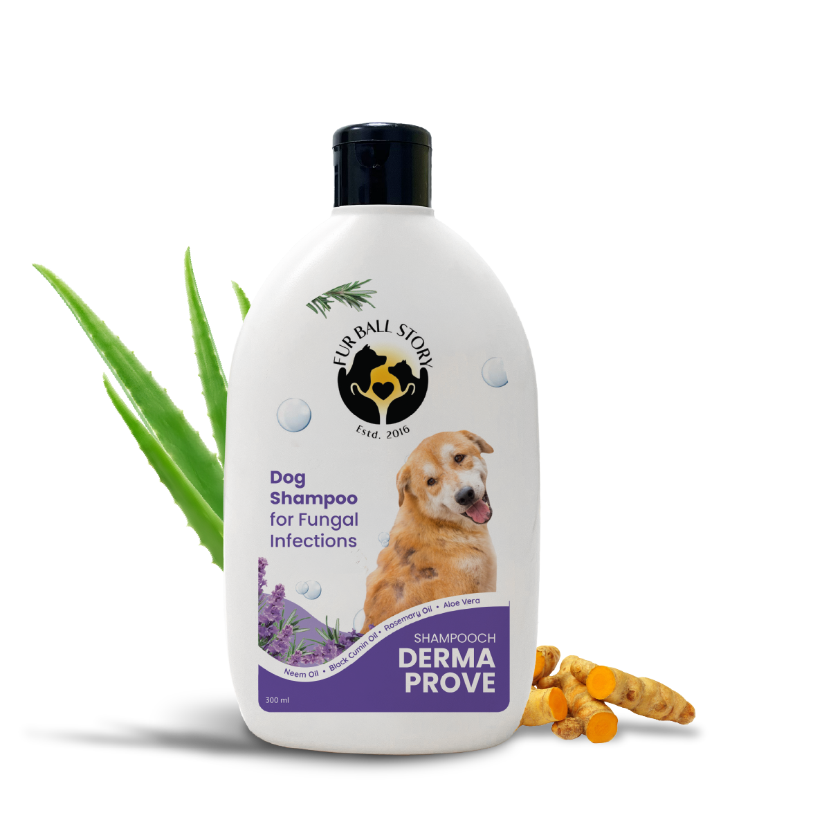 Dermaprove Shampooch: Antifungal Dog Shampoo - 300ml.