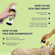Tick Free Kit - Tick Free Spray &  Shampooch Tick Free