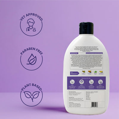 Dermaprove Shampooch: Antifungal Dog Shampoo - 300ml.