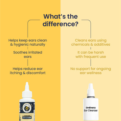 Clear Ear: Natural Antiseptic Ear Drops for Dogs (100ml)