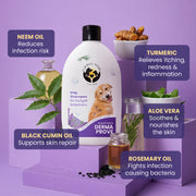 Dermaprove Shampooch: Antifungal Dog Shampoo - 300ml.