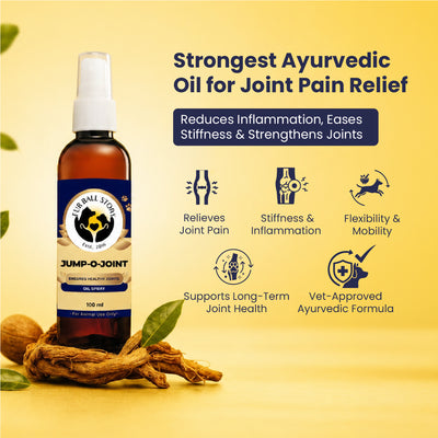 Jump O Joint (Oil): For Joint Pain Relief in Dogs & Cats - 100ml