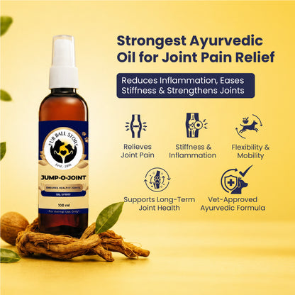 Jump O Joint (Oil): For Joint Pain Relief in Dogs & Cats - 100ml