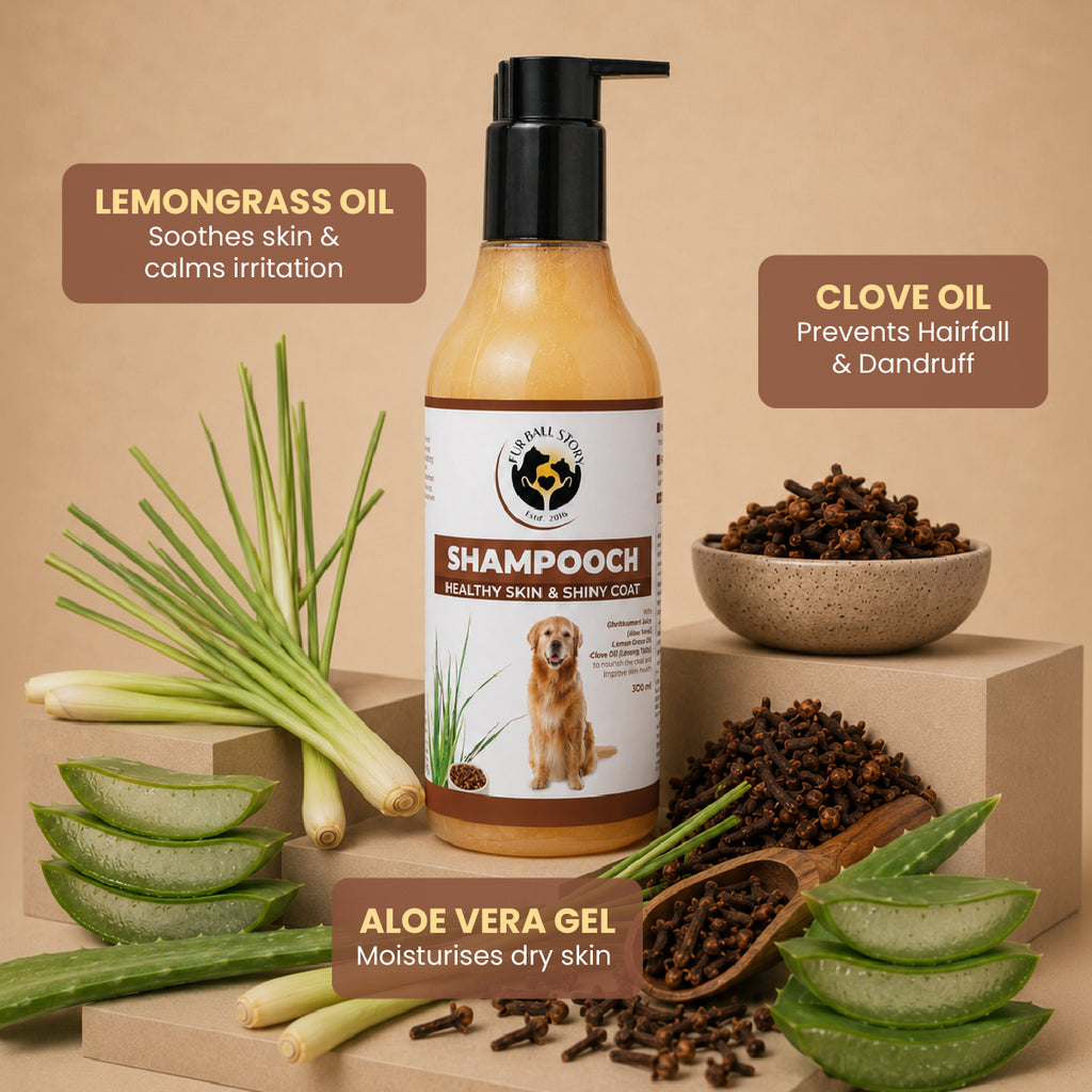 Shampooch: Best Dog Shampoo For Healthy Skin & Shiny Coat - 300ml