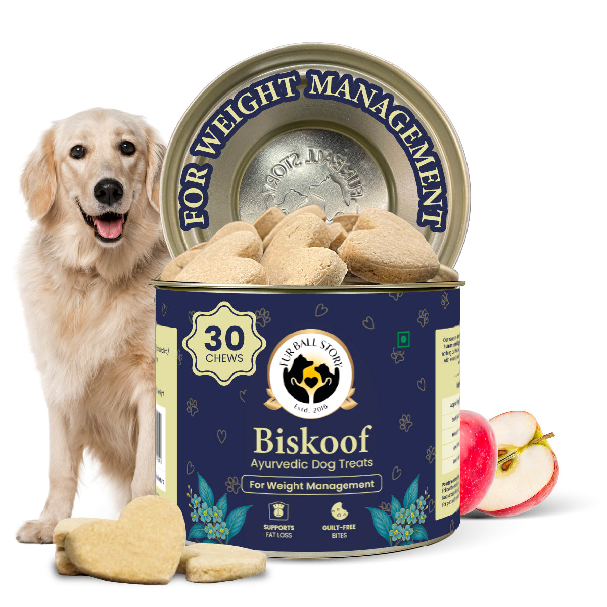 Biskoof Weight Management - India's Healthiest Treats for Dogs