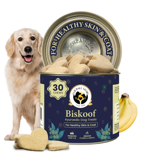 Biskoof - Healthy Skin & Shiny Coat | India's Healthiest Treats for Dogs - 150 Gm