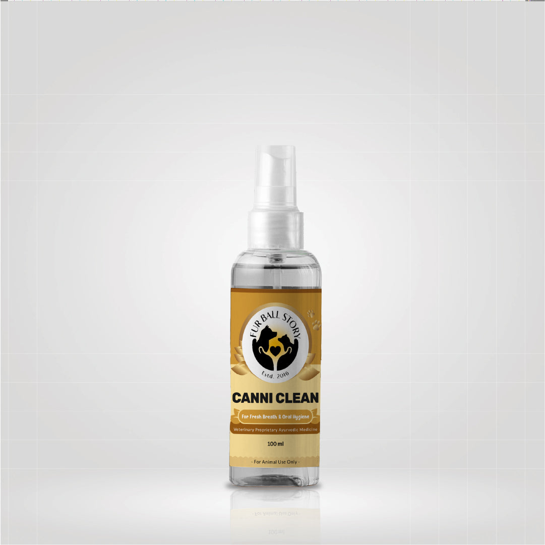 Canni Clean: Dental Spray For Oral Hygiene In Dogs & Cats - 100ml