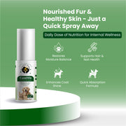 CanniVin Spray: Oral Nutrition Spray For Healthy Skin & Shiny Coat In Dogs & Cats - 20ml