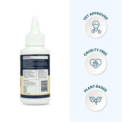 Clear Ear: Natural Antiseptic Ear Drops for Dogs (50ml)