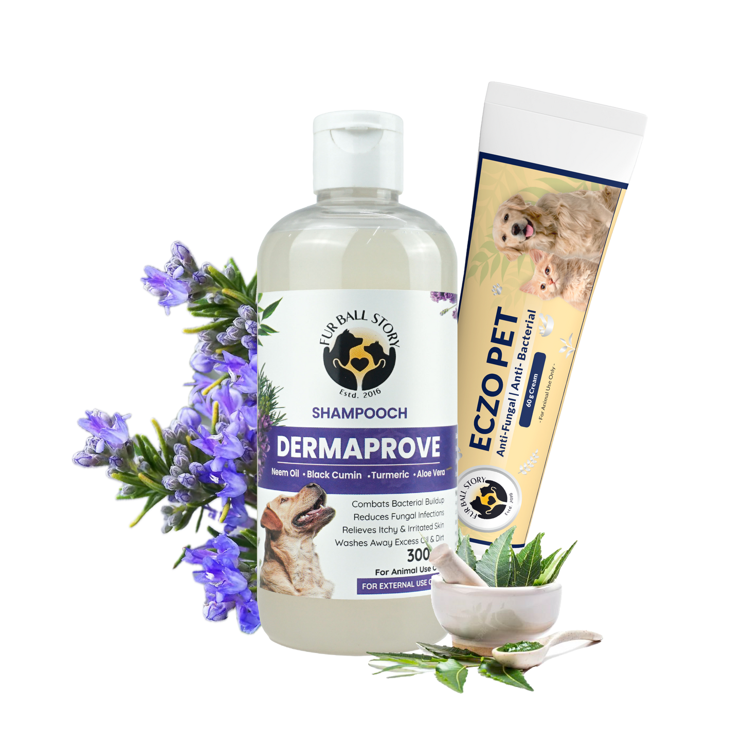 Dermaprove: Antifungal Dog Shampoo - 300ml
