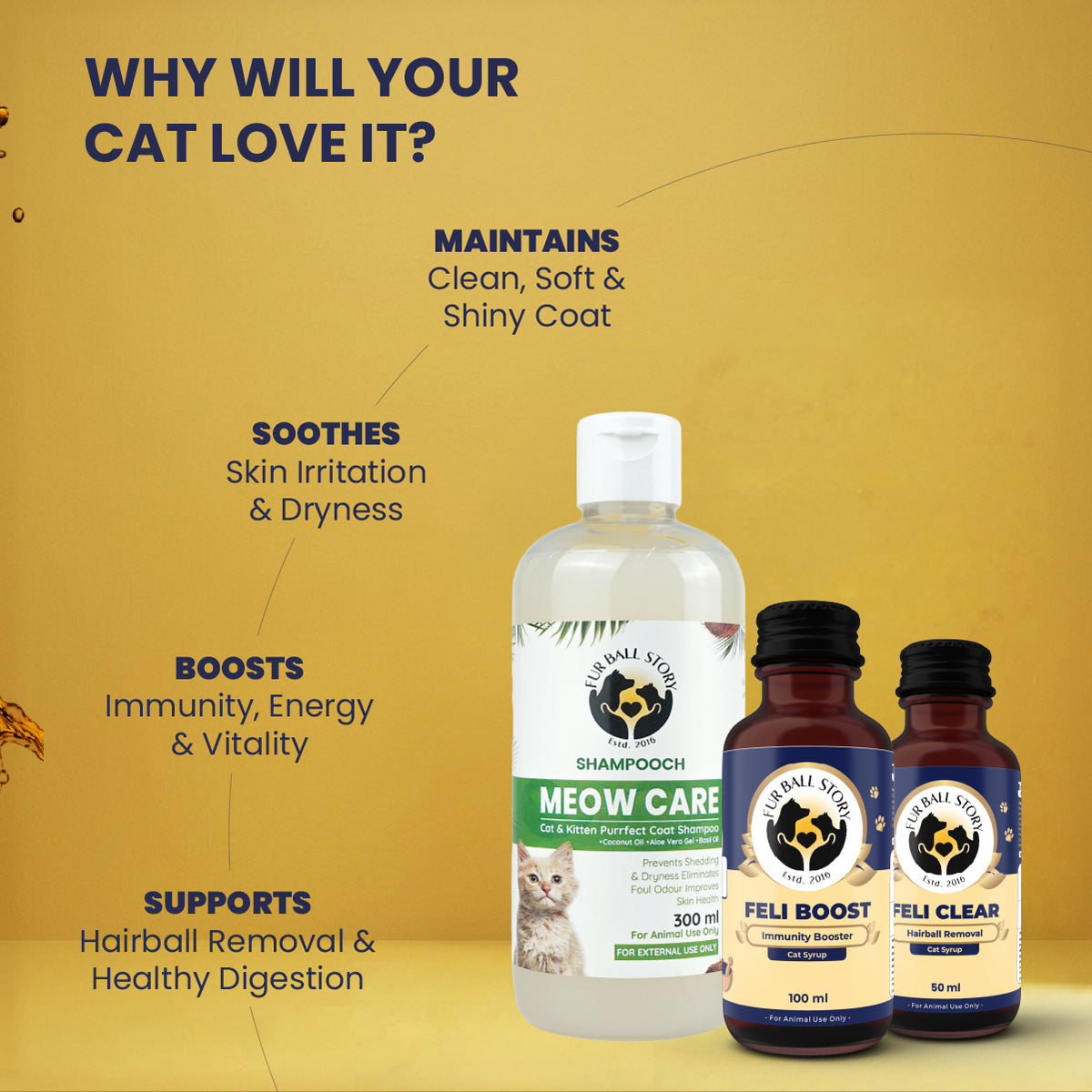 Diwali Wellness Kit for Cats