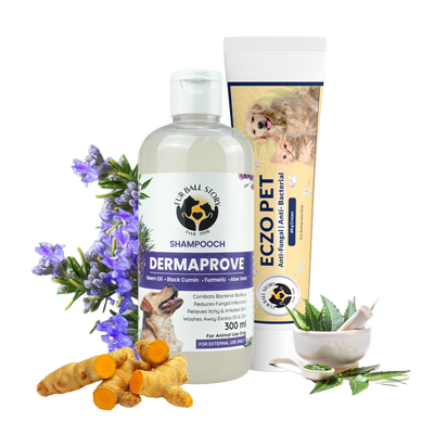 Eczo Pet Cream: Treats Skin Infections In Dogs & Cats - 60gm | cream
