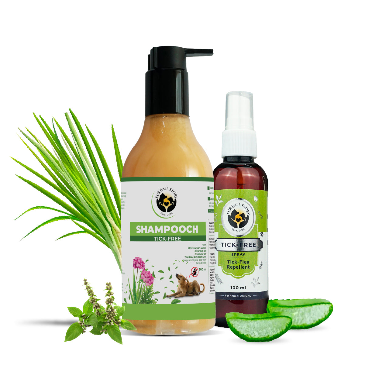 Tick Free Kit - Tick Free Spray &  Shampooch Tick Free