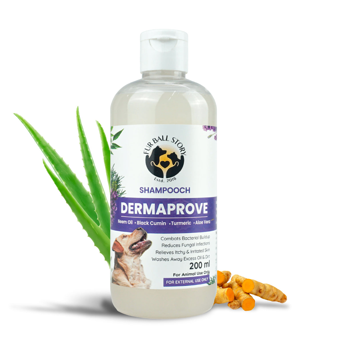 Dermaprove: Antifungal Dog Shampoo - 200ml