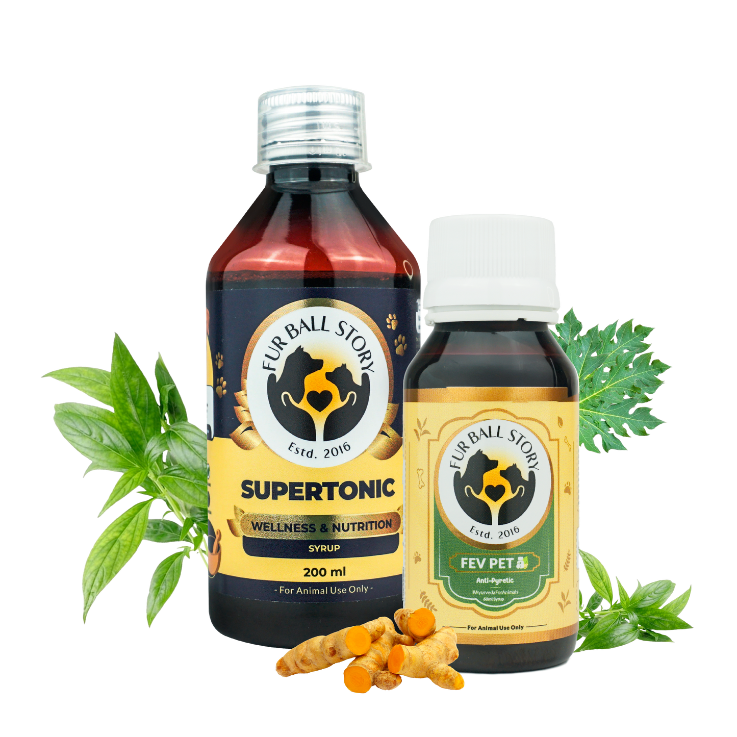 Fev Pet: Fever, Cough & Cold Relief Syrup For Dogs & Cats - 60ml