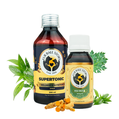 Fev Pet: Fever, Cough & Cold Relief Syrup For Dogs & Cats - 60ml