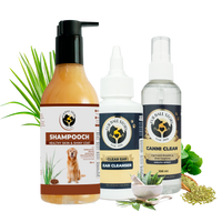 Clear Ear+Canni Clean+Shampooch Healthy Skin