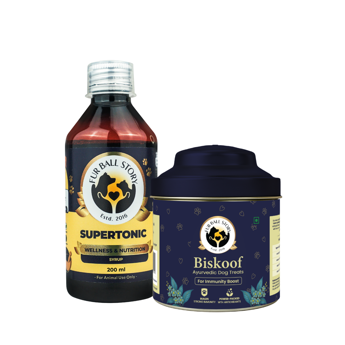 Supertonic Syrup: Ensures Head to Tail Wellness of Dogs & Cats - 200ml