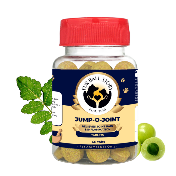 Jump-O-Joint Tablet: Relieves Joint Pain in Dogs & Cats (60 Tab/81gm)