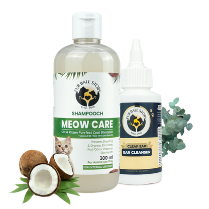 Shampooch Meow Care: Cat Shampoo for Healthy Skin & Shiny Fur - 300ml