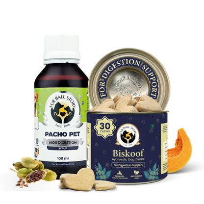 Pacho Pet: Relieves Stomach Problems In Dogs & Cats - 100ml