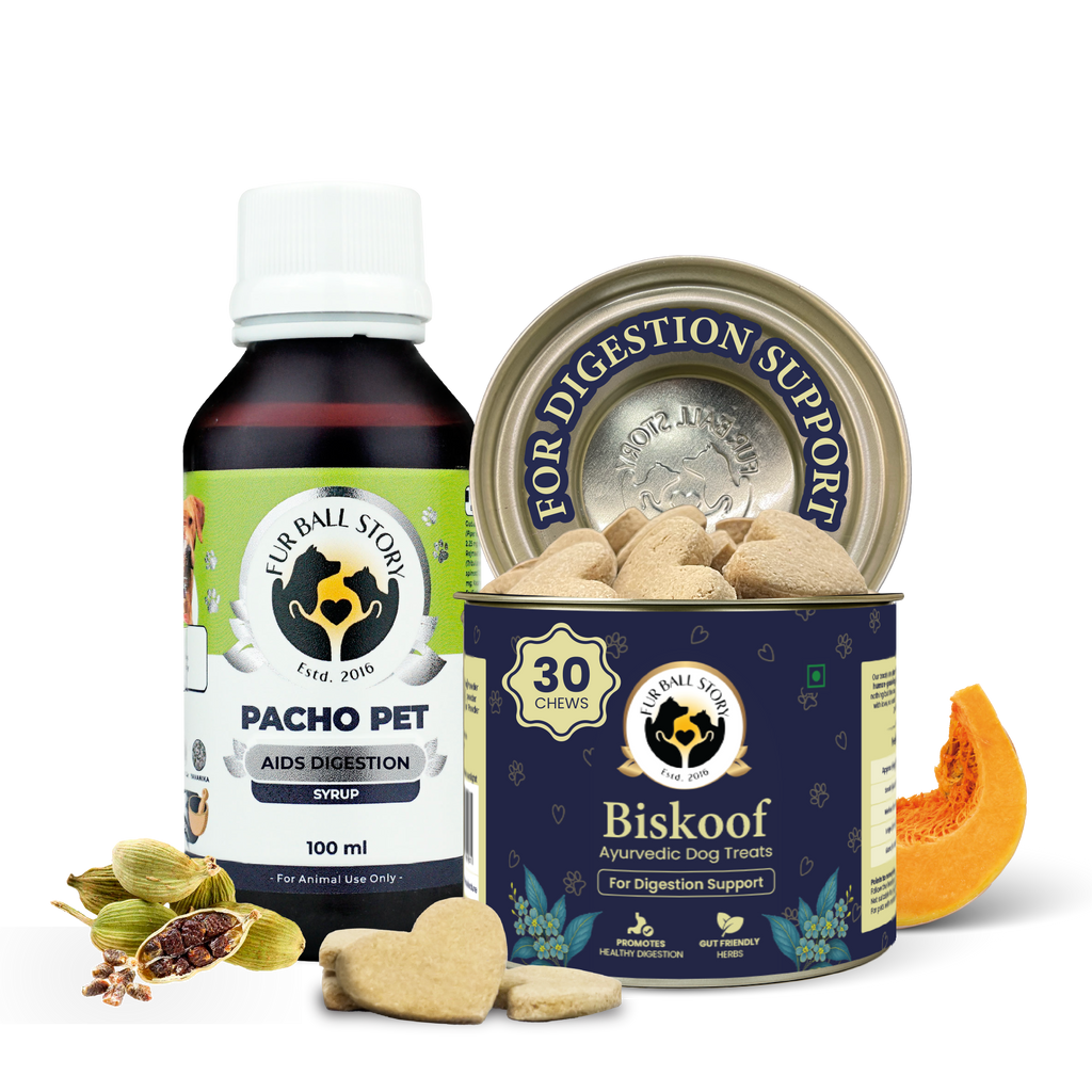 Pacho Pet: Relieves Stomach Problems In Dogs & Cats - 100ml