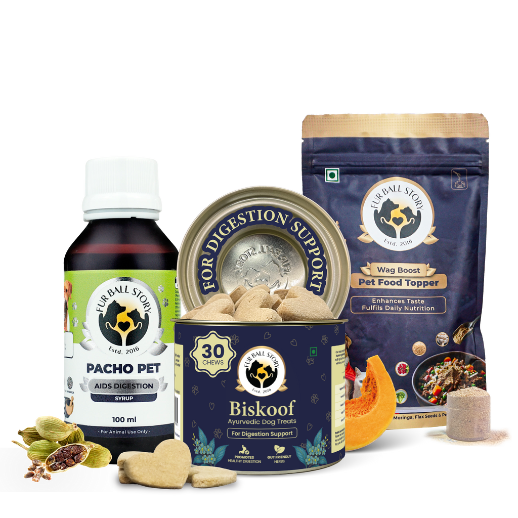 Pacho Pet: Relieves Stomach Problems In Dogs & Cats - 100ml