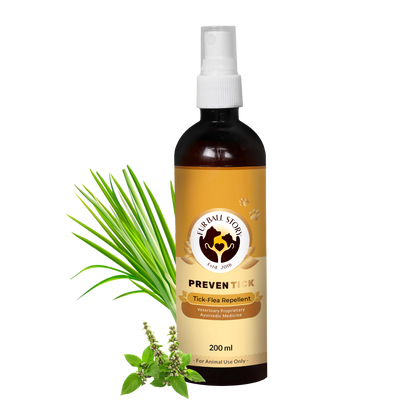 PrevenTick: Professional Range Advanced Tick & Flea Repelling Spray for Dogs & Cats- 200ml
