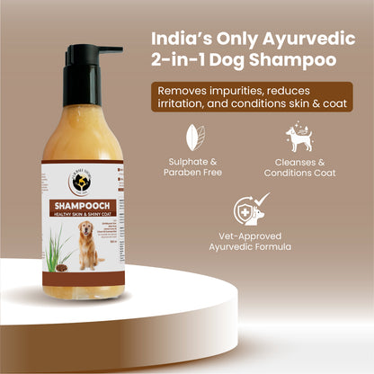 Shampooch: Best Dog Shampoo For Healthy Skin & Shiny Coat - 300ml