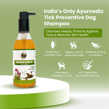 Shampooch Tick Free: Tick Preventive Dog Shampoo - 300ml