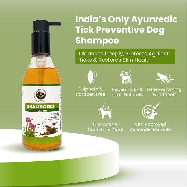 Shampooch Tick Free: Tick Preventive Dog Shampoo - 300ml