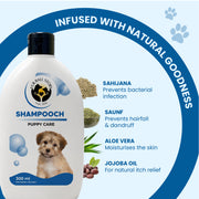 Shampooch Puppy Care: Puppy Shampoo For Gentle Cleansing - 300ml | dog shampoo, puppy shampoo