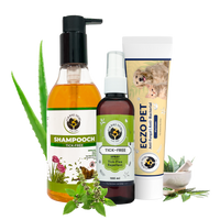 Tick Free Spray+Shampooch Tick Free+Eczo Pet Cream