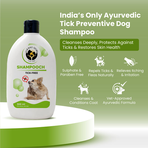 Shampooch Tick Free: Tick Preventive Dog Shampoo - 300ml