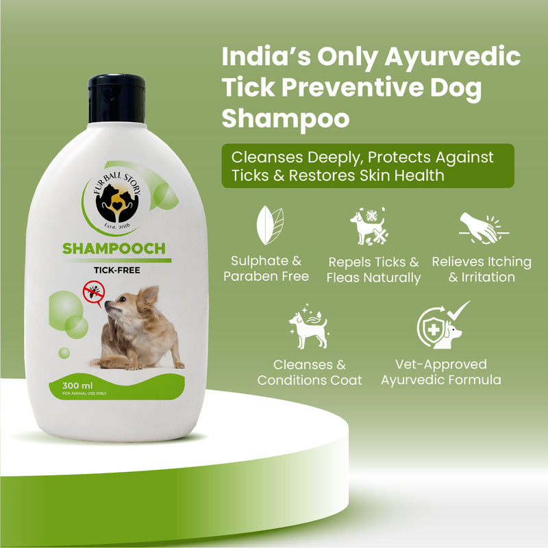 Shampooch Tick Free: Tick Preventive Dog Shampoo - 300ml