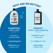 Shampooch Puppy Care: Puppy Shampoo For Gentle Cleansing - 300ml | dog shampoo, puppy shampoo