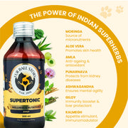 Supertonic Syrup: Ensures Head to Tail Wellness of Dogs & Cats - 200ml | multi vitamin for dogs
