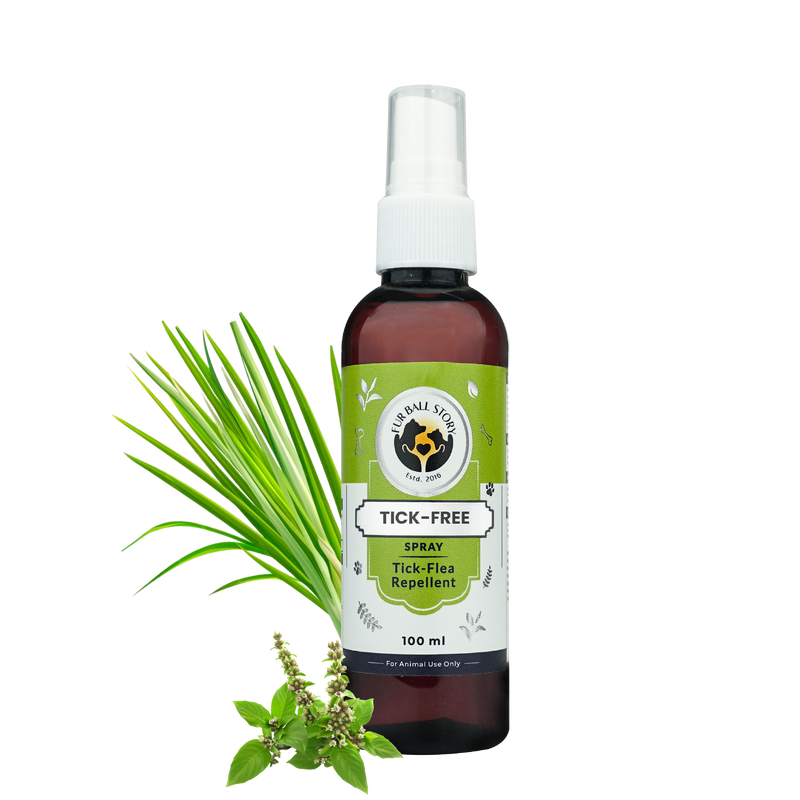 Tick Free: Tick & Flea Repelling Spray For Dogs & Cats - 100ml